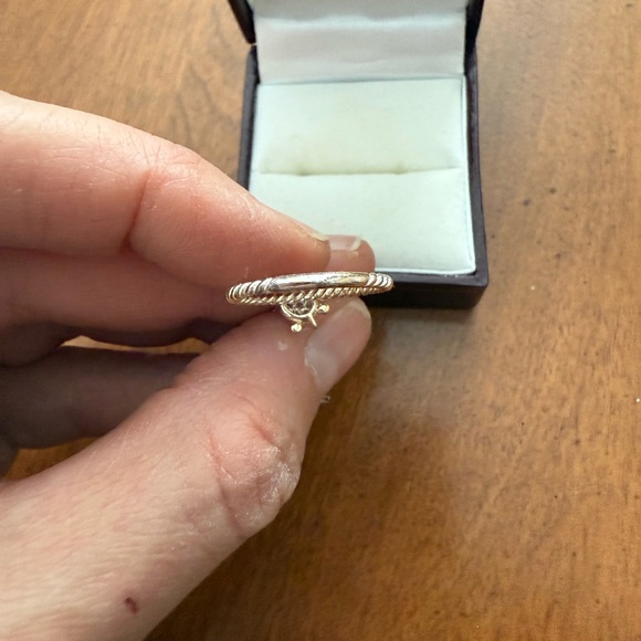 Vintage Turtle with Rhinestones Gold Tone Ring Size 5 3/4 - Picture 6 of 7